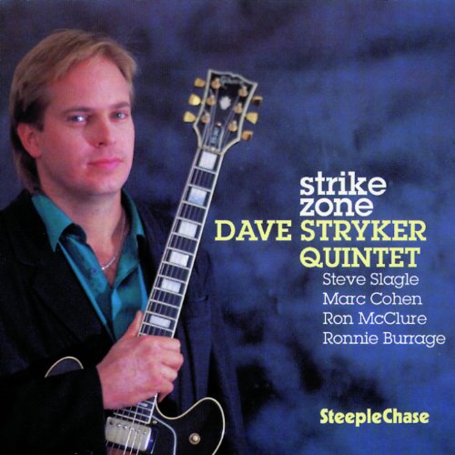 CD cover featuring guitarist Dave Stryker and band name "Strike Zone".