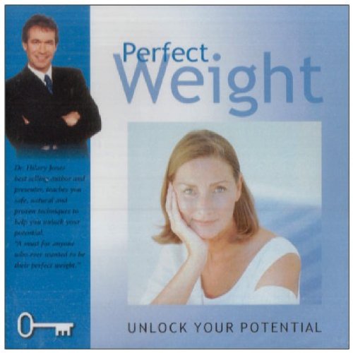 CD cover featuring Dr. Hilary Jones and a woman, titled “Perfect Weight.”