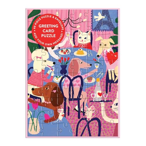 Paws for Love Greeting Card Puzzle
