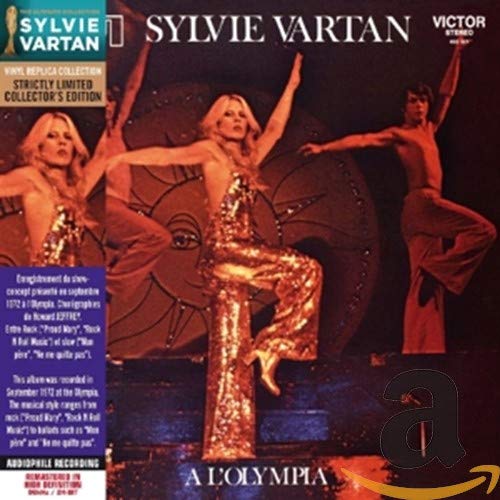 CD case featuring Sylvie Vartan’s 1972 album cover, likely a portrait.