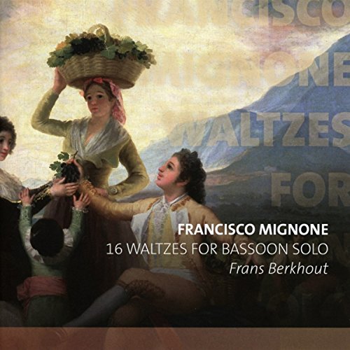 CD cover: painting of people with fruit, text “16 Waltzes for Bassoon.”