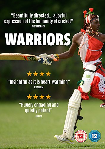 Warriors" DVD cover featuring a cricket player in traditional attire.