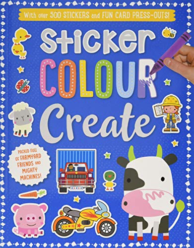 Farm Animals And Big & Mighty (Sticker Colour Create)