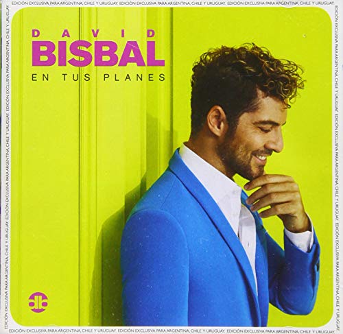 CD cover for David Bisbal’s “En Tus Planes” album, featuring the artist.