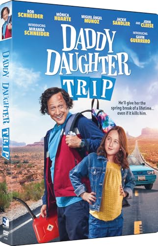 DVD cover for "Daddy Daughter Trip" featuring Rob Schneider and a young girl.