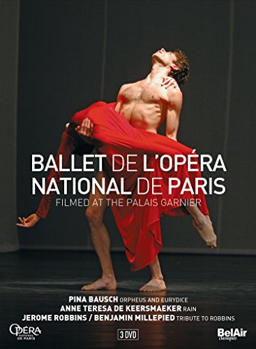 DVD cover featuring a male ballet dancer in a red costume.