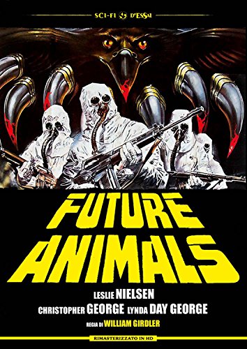 DVD cover for "Future Animals" featuring masked figures with weapons.