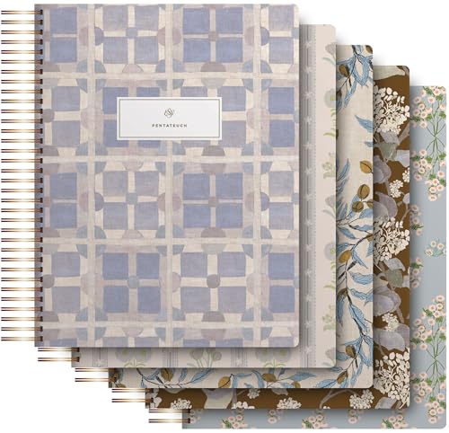 ESV Spiral-Bound Journaling Bible, Five-Volume Set