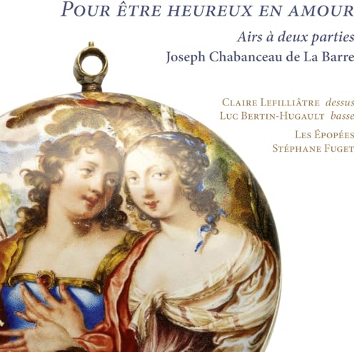 CD cover depicting a painted oval portrait of two people.