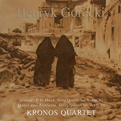 CD cover: two figures seen from behind amidst rubble, sepia tone.