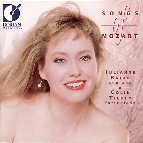 CD cover featuring a portrait of soprano Julianne Baird with text.