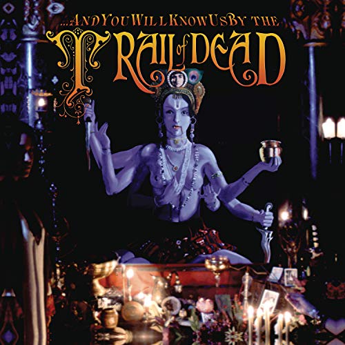 CD album cover: ornate, blue-toned image of a multi-armed deity.
