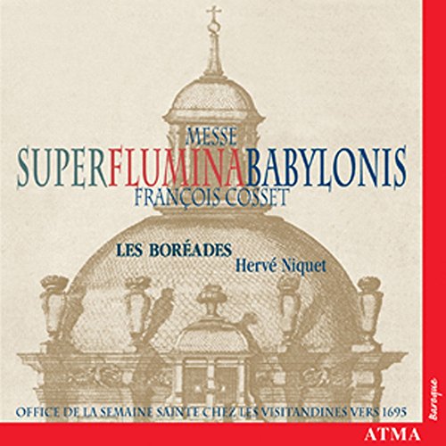 CD cover for “Messe Super Flumina Babylonis” by Cosset, featuring a dome.