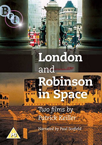 DVD cover for “London and Robinson in Space” featuring Trafalgar Square.