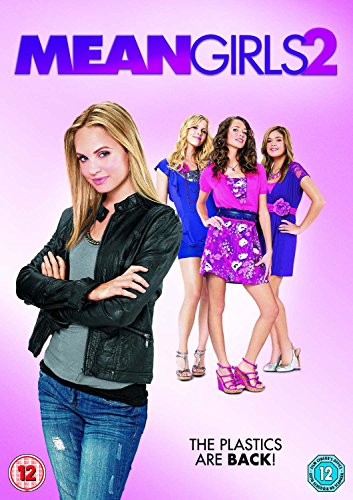 Mean Girls 2" DVD cover featuring four young women in colorful outfits.