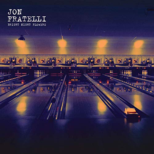 Album cover for Jon Fratelli’s “Bright Night Flowers” showing a bowling alley.