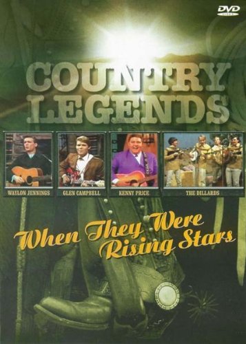 DVD cover for Country Legends featuring four artist photos and a cowboy boot.