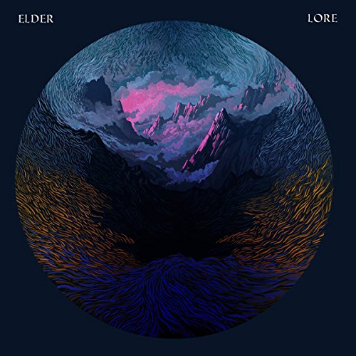 CD cover: mountainous landscape within a textured, circular frame.