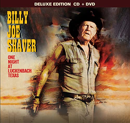Billy Joe Shaver album cover, "One Night At Luckenbach Texas.