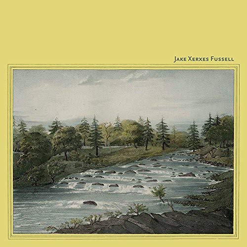 Album cover featuring a landscape painting of a stream flowing through a forest.