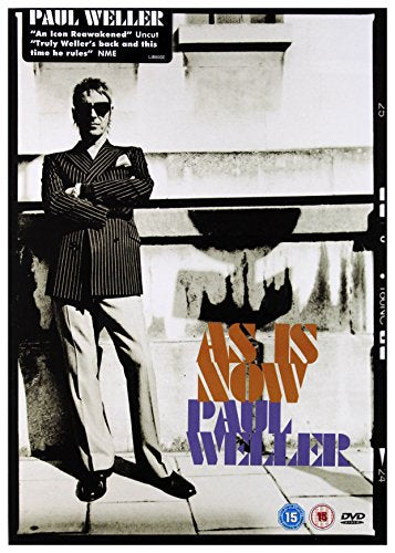 Paul Weller DVD cover featuring a portrait of the musician in a suit.