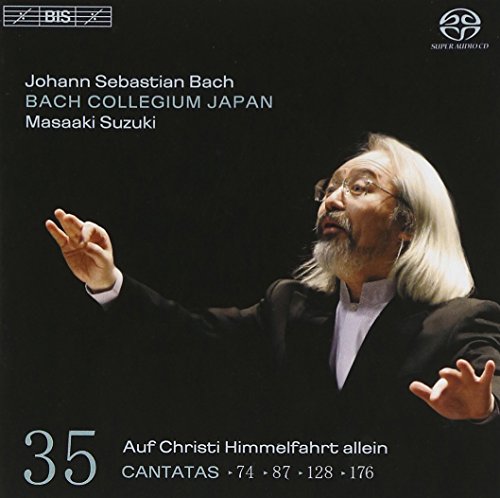 CD cover featuring conductor Masaaki Suzuki and text “Bach Collegium Japan.”