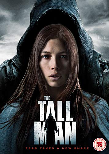 DVD cover for "The Tall Man" featuring a woman and shadowy figure.