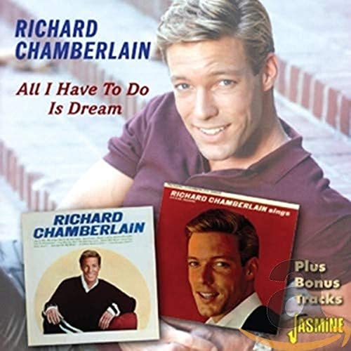 Richard Chamberlain CD cover featuring a portrait of the singer.