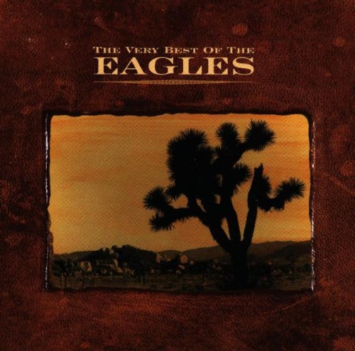 CD cover showing a desert silhouette of a Joshua tree against an orange sky.