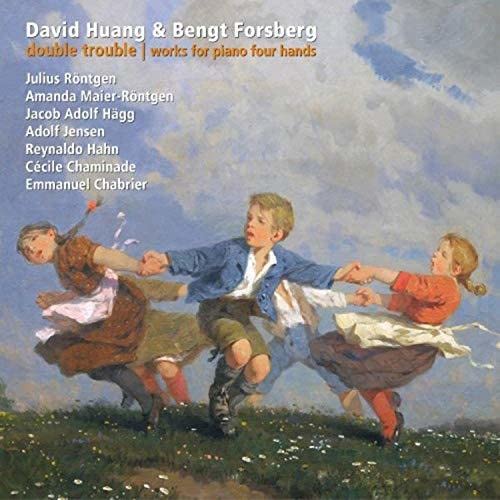 CD cover: three children holding hands, dancing in a grassy field.