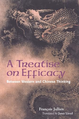 Book cover: “A Treatise on Efficacy” with a dragon motif.