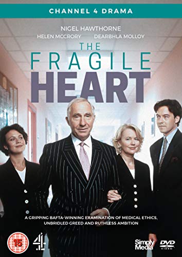DVD cover for “The Fragile Heart” featuring four actors in professional attire.