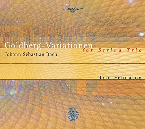 CD cover for Trio Echnaton’s arrangement of Bach’s Goldberg Variations.