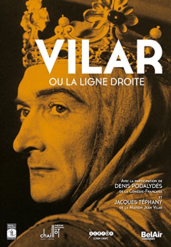DVD cover featuring a portrait of Jean Vilar with a golden crown.