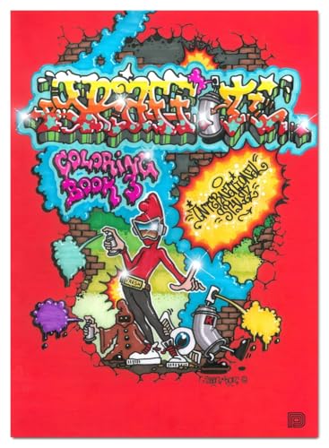 Graffiti Coloring Book 3