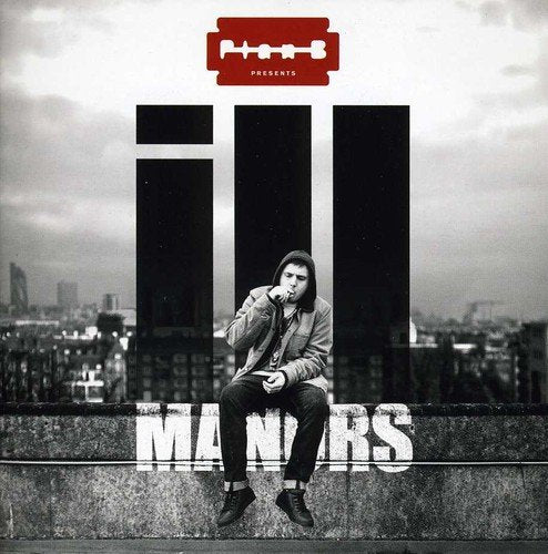 CD cover for “Ill Manors” featuring a man on a rooftop.