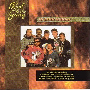 CD cover for Kool & The Gang’s “The Singles Collection” featuring the band.