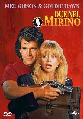 DVD cover featuring Mel Gibson and Goldie Hawn, holding a gun.