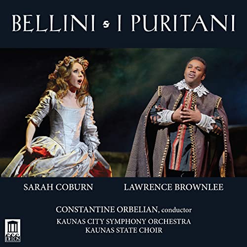 CD cover featuring opera singers Sarah Coburn and Lawrence Brownlee.