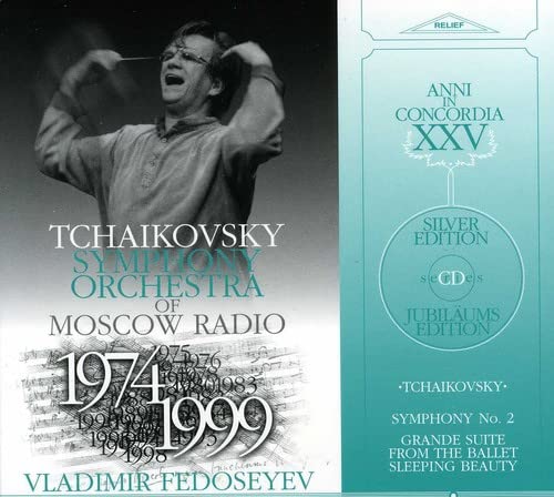 CD cover featuring conductor Vladimir Fedoseyev and musical notation.