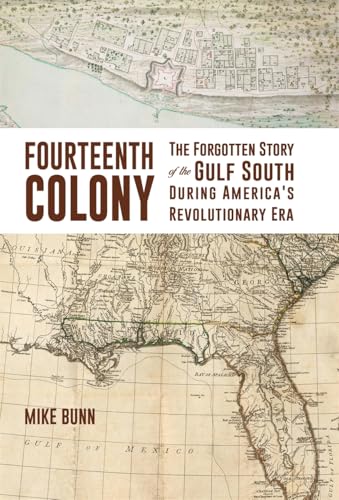 Book cover with historical maps and text: "Fourteenth Colony.