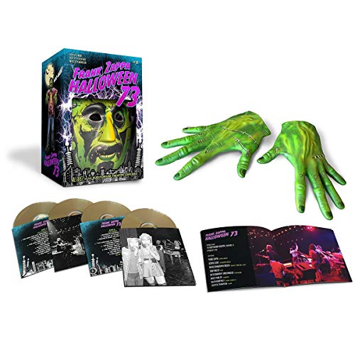 Frank Zappa “Halloween 73” CD box set with monster imagery.