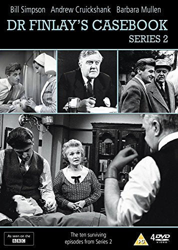 Dr Finlay’s Casebook Series 2 DVD cover with cast portraits and scenes.