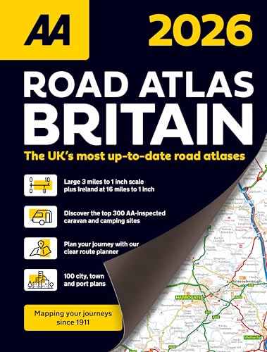 AA Road Atlas Britain 2026