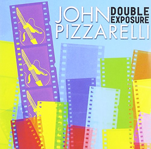CD cover for John Pizzarelli’s “Double Exposure” with filmstrip imagery.