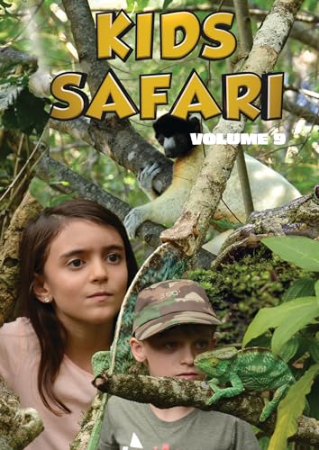 DVD cover featuring children, monkeys, and a chameleon in a jungle.