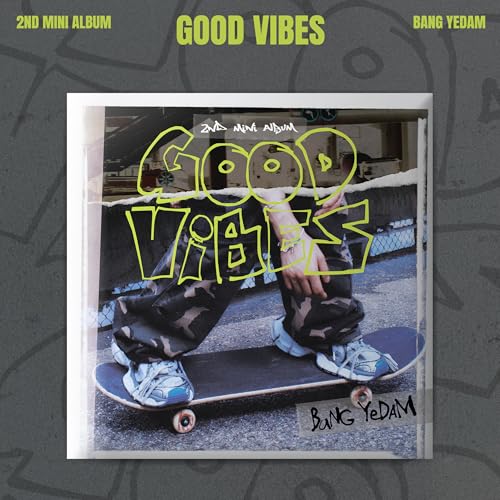 Bang Ye Dam “Good Vibes” album cover featuring a person skateboarding.