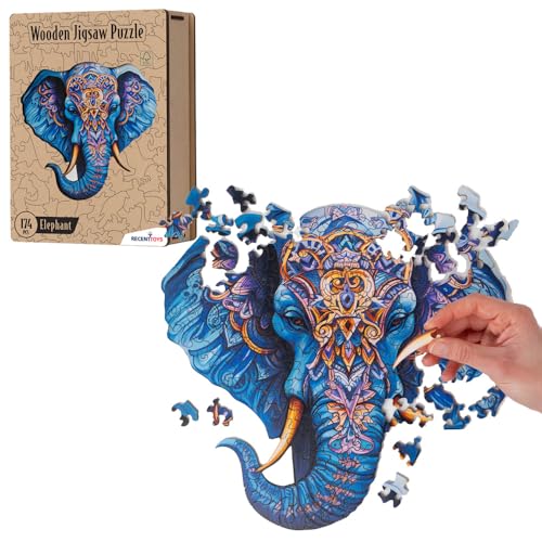 Wooden Puzzle - Elephant