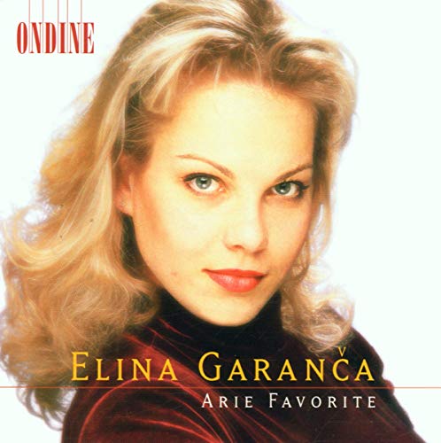 CD cover featuring Elina Garanca, a blonde woman with blue eyes.