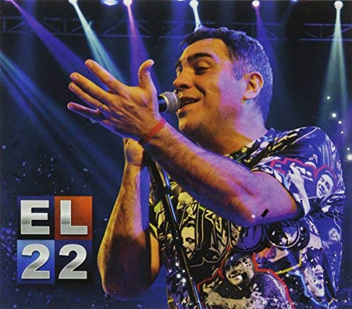 CD cover: Man singing into a microphone on stage, with "EL 22" text.